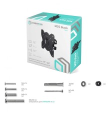 ONKRON кронштейн для телевизора 17"-43" наклонно-поворотный, чёрный M3S