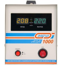 Стабилизатор  АСН- 1000  ЭНЕРГИЯ с цифр. дисплеем/ Stabilizer ASN-1000 ENERGY with numbers. display
