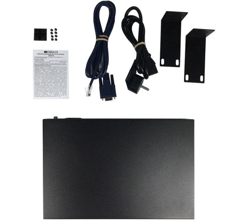 Коммутатор/ Управляемый L3 коммутатор, 16x1000Base-T, 2x10GBase-X SFP+, консольный порт RJ-45, комплект для установки в 19" стойку
