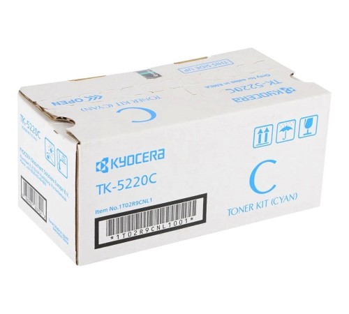тонер-картридж Kyocera TK-5220C (1.2K)/ Toner Cartridge Kyocera TK-5220C (1.2K) тонер-картридж Kyocera TK-5220C (1.2K)/ Toner Cartridge Kyocera TK-5220C (1.2K)