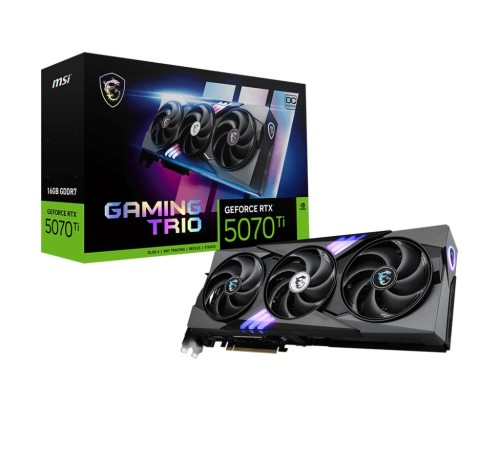 Видеокарта/ GeForce RTX 5070 Ti 16G GAMING TRIO OC Видеокарта/ GeForce RTX 5070 Ti 16G GAMING TRIO OC