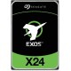Жесткий диск/ HDD Seagate SATA3 24Tb Exos X24 7200 512Mb  1 year warranty