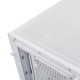 Корпус без блока питания/ Case HSPD M310, Mesh Mini-tower, White, TG, 0.4 SPCC, 3x120mm ARGB (Orbis F1) mATX, mITX 180/280/160mm 1x2.5", 1x3.5", 4xPCI 2xUSB-A 3.0 452x277x418mm