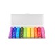 Батарейки щелочные Xiaomi AA Rainbow Batteries (10 Count) LR6 (BHR5393GL) (Вскрытая упаковка)