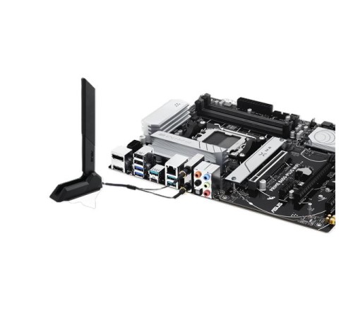 Материнская плата ASUS PRIME B650-PLUS WIFI, AM5, B650, 4*DDR5, 4*SATA, 2*M.2, 6*USB 3.2, 2*USB 2.0, 3*PCIx16, 2*PCIx1, DP+HDMI, ATX; 90MB1KP0-M0EAY0