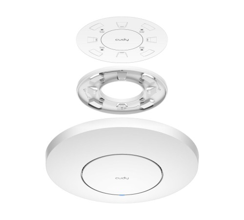 Точка доступа/ AX3000 Dual Band Ceiling Mount Wi-Fi 6 Access Point, Chipset MT7981, 802.11ax/ac/a/b/g/n, 2402Mbps at 5GHz + 574Mbps at 2.4GHz, 1 x 2.5G RJ45 Port, MU-MIMO, Support 12V DC or 802.3at PoE or Passive PoE, Internal Antennas, 48V passive PoE a Точка доступа/ AX3000 Dual Band Ceiling Mount Wi-Fi 6 Access Point, Chipset MT7981, 802.11ax/ac/a/b/g/n, 2402Mbps at 5GHz + 574Mbps at 2.4GHz, 1 x 2.5G RJ45 Port, MU-MIMO, Support 12V DC or 802.3at PoE or Passive PoE, Internal Antennas, 48V passive PoE a