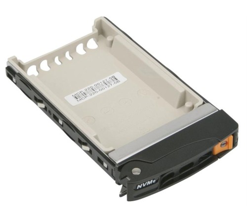 Адаптер Supermicro MCP-220-00127-0B Black Gen-3 2.5 NVMe Drive Tray, Orange Tab with Lock Адаптер Supermicro MCP-220-00127-0B Black Gen-3 2.5 NVMe Drive Tray, Orange Tab with Lock