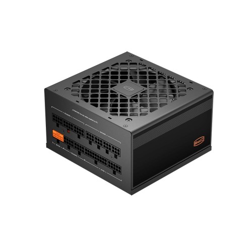 Блок питания ПК/ Power Supply PCCooler, 650W 80+ Gold (ATX, 3.1, Full modular, 1x24(20+4)pin, 2xCPU 8(4+4)pin, 2xPCIe*2 8(6+2)pin, 1x12VHPWR, 5xSATA*3, 1xMOLEX4pin, Active, 120x120mm, 140x150x86mm, APFC, OVP/UVP/SCP/OPP/OCP/OTP/SPD, black)