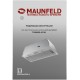 Кухонная вытяжка MAUNFELD/ Кухонная вытяжка MAUNFELD THAMES 601M, полновстраиваемая, механическое управление, 3 скорости, 520 м3/ч, энергоэффективность В, уровень шума 45 дб, нержавеющая сталь