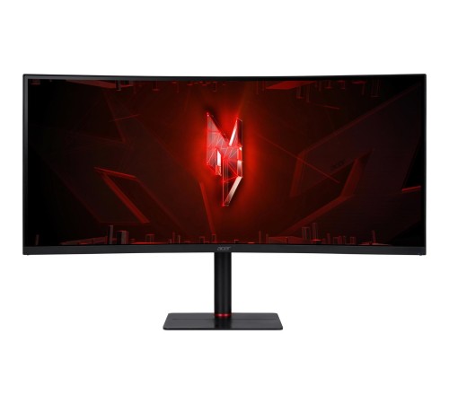 Монитор/ ACER XV345CURV3bmiphuzx 34'', ZeroFrame, Curved 1000R Black, 21:9, VA, 3440x1440, 1 / 0,5ms, 300cd, 180Hz, 1xHDMI(2.0) + 1xDP(1.4) + 1xType-C(65W) + Audio out + USB 2.0x2+USB-B(2up 2down), Speakers 3Wx2, FreeSync Premium, HDR 10, H.Adj. 110, Delt Монитор/ ACER XV345CURV3bmiphuzx 34'', ZeroFrame, Curved 1000R Black, 21:9, VA, 3440x1440, 1 / 0,5ms, 300cd, 180Hz, 1xHDMI(2.0) + 1xDP(1.4) + 1xType-C(65W) + Audio out + USB 2.0x2+USB-B(2up 2down), Speakers 3Wx2, FreeSync Premium, HDR 10, H.Adj. 110, Delt