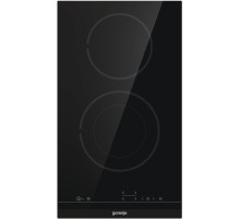 Электрическая домино GORENJE/ Домино,  Электрическая Стеклокерамическая варочная панель, Цвет: Черный, Стеклокерамическая варочная панель, Шлифованный передний край, Сенсорное управление, Таймер, Защитная блокировка от детей, Габаритные размеры (вхшхг): 5