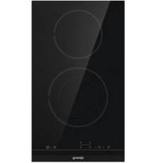 Электрическая домино GORENJE/ Домино,  Электрическая Стеклокерамическая варочная панель, Цвет: Черный, Стеклокерамическая варочная панель, Шлифованный передний край, Сенсорное управление, Таймер, Защитная блокировка от детей, Габаритные размеры (вхшхг): 5