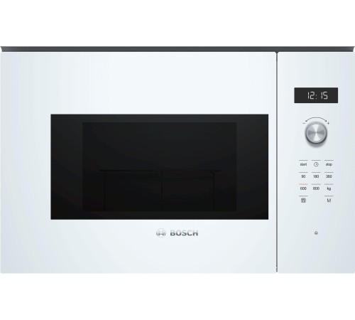 Встраиваемые микроволновые печи BOSCH 800Вт, 7 режимов, 20 л, белый