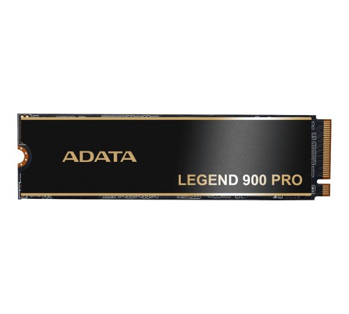 Твердотельный накопитель/ ADATA SSD LEGEND 900 PRO, 4000GB, M.2(22x80mm), NVMe 1.4, PCIe 4.0 x4, 3D NAND, R/W 7400/6500MB/s, IOPs н.д./н.д., TBW 2400, DWPD 0.3 (5 лет)