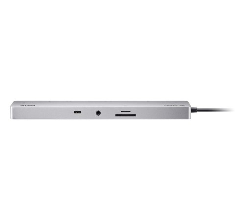 док станция ATEN 8k (4k HDMI Dual Display) 11-in-1 USB-C Multiport Dock with USB PD 100W