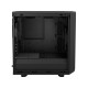Корпус ПК без блока питания/ Case Fractal Design Meshify 2 Mini TG Dark Tint, Mini-Tower, 1x120mm + 1x140mm, 2xUSB-A 3.2 + 1xUSB 3.2 Type-C mATX, mITX, mDTX Black