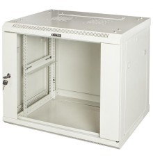 Шкаф настенный серии Pro, 4U 600x450, стеклянная дверь Шкаф настенный серии Pro, 4U 600x450, стеклянная дверь