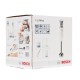 Блендер BOSCH/ РОЗНИЧНЫЙ ЭКСКЛЮЗИВ!! 600Вт, цв. Белый/серый, ножка нерж. Ст., 12 скор+турб., стакан, измел., насадка для пюре