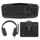 Игровой набор клавиатура+мышь+гарнитура+коврик SVEN GS-4300 (104 кл.+12Fn, 8 смен. кл., 200-4800DPI)