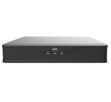 Uniview Видеорегистратор IP 8-ми канальный 4K; Входящий поток на запись до 64Мбит/с; Поддерживаемые форматы сжатия:  Ultra 265/H.265/H.264; Запись: разрешение до 4K; HDD: 1 SATA3 до 6Тб; декодирование