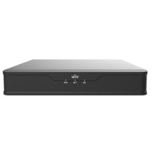  Uniview Видеорегистратор IP 8-ми канальный 4K; Входящий поток на запись до 64Мбит/с; Поддерживаемые форматы сжатия:  Ultra 265/H.265/H.264; Запись: разрешение до 4K; HDD: 1 SATA3 до 6Тб; декодирование