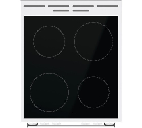 Плита GORENJE/ Тип плиты: электрическая, Тип варочной поверхности: электрическая, Цвет: белый, Гриль: Есть, Ширина, см: 50