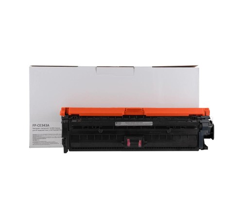 Картридж F+ imaging, пурпурный, 16 000 страниц, для HP моделей Color LJ M775dn/M775f/M775z (аналог CE343A), FP-CE343A (Мятая упаковка)