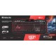 Defender Проводная игровая клавиатура Doom Keeper GK-100DL RU,3-х цветная,19 Anti-Ghost