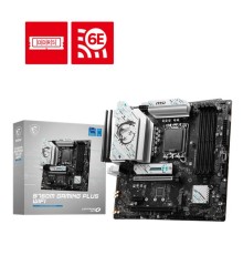 Материнская плата MSI B760M GAMING PLUS WIFI,B760,LGA1700,4DDR5,2PCI-Ex16,1PCI-Ex1,2M.2,4SATA3,2USB3.2 Gen2,7US
