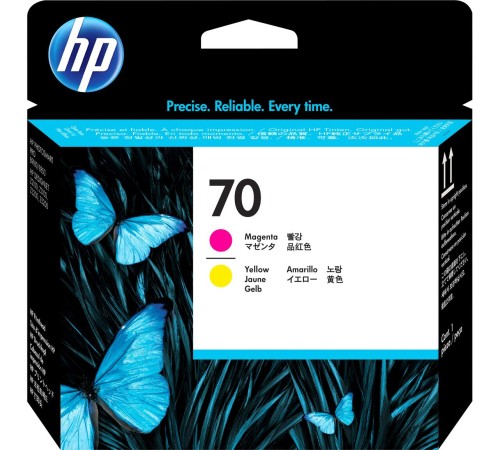 Печатающая головка/ HP 70 Magenta and Yellow Printhead
