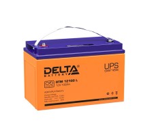 аккумуляторная батарея DELTA Аккумуляторная батарея AGM DTM 12100 L (12V / 100Ah)
