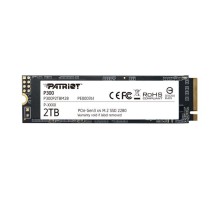 Твердотельный накопитель Patriot SSD P300 2TB M.2 2280 NVMe PCIe 3.0 x4 R2100/W1650 TBW 960TB 3D NAND