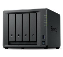 Система хранения данных Synology QC 2,2GhzCPU/4Gb(32)/RAID0,1,10,5,6/4HP HDD SATA(3.5', 2.5')upto 9hp HDD (1xDX525)/2xM.2 NVMe/2xUSB3.2/2x2.5GbE/iSCSI/1xPS/1YW repl DS923+