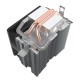Кулер для процессора PCCooler S93 V2 (100W, 3-pin, 125mm, Al/Cu, 2x6mm, 1x92mm, 48CFM, 22dBA, 2200RPM, S: 1700/1200/115X, AM5/AM4, silver, black)