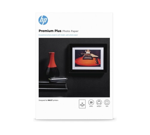 Бумага/ HP Premium Plus Semi-gloss Photo Paper-20 sht/A4/210 x 297 mm Бумага/ HP Premium Plus Semi-gloss Photo Paper-20 sht/A4/210 x 297 mm