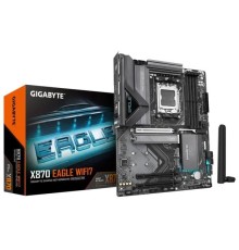 Материнская плата GIGABYTE X870 EAGLE WIFI7, AM5, X870, 4*DDR5,  4*SATA, 3*M.2, 4*USB 3.2, 4*USB 2.0, 2*Type-C, 3*PCIx16, HDMI, ATX