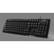 Клавиатура Genius Smart KB-102 Black USB (High Key Design), программируемая мультимедийная с технологией SmartGenius, классическая раскладка, глубокий ход клавиш, влагоустойчивая, клавиш 105, провод 1.5 м (Мятая упаковка)