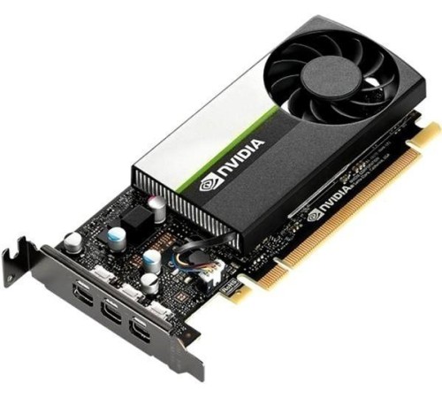 Видеокарта/ VGA NVIDIA T400, 4GB GDDR6/64 bit, PCI Express 3.0 x16,3x mini-DisplayPort v1.4, 3x mini-DisplayPort->DisplayPort, BOX