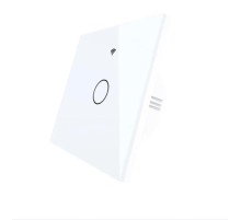 Выключатель сенсорный (одноклавишный) Moes ZigBee Smart Switch белый модели ZTS-EU