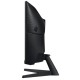 Монитор Samsung 34" Odyssey G5 C34G55TWWI VA curved 21:9 3440x1440x165Hz 1ms 2500:1 250cd 178/178 HDMI DP HDR FreeSync Premium VESA Black 2 years