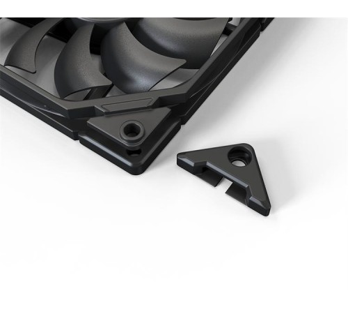 Вентилятор для корпуса ID-COOLING TF-9215-K 92x92x15мм (80шт./кор, PWM, 4pin, черный, резиновые углы, 800-2800об/мин)  BOX