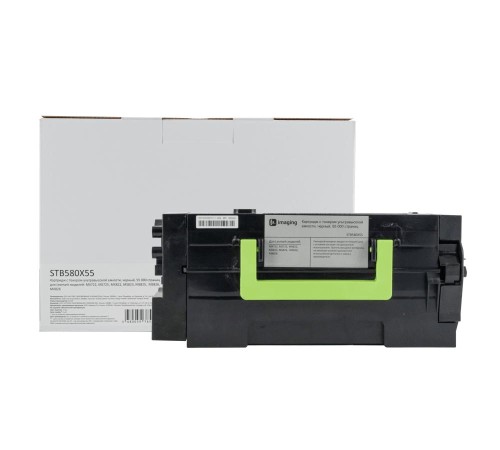 Картридж черный 55000 стр. для Lexmark MX722, MX822, MX826, MS725, MS823, MS825, MS826 (аналог 58D5U0E)