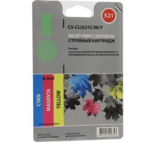 -/ Картридж струйный Cactus CS-CLI521C голубой (8.4мл) для Canon MP540/MP550/MP620/MP630/MP640/MP660