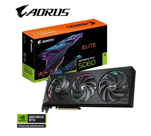 Видеокарта/ GV-N5060AORUS E-8GD Видеокарта/ GV-N5060AORUS E-8GD
