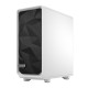 Корпус ПК без блока питания/ Case Fractal Design Meshify 2 Compact TG Clear Tint, Midi-Tower, 2x140mm + 1x120mm, 2xUSB-A 3.2 + 1xUSB 3.2 Type-C ATX, mATX, mITX White