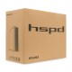Корпус без блока питания/ Case HSPD M530, Mesh Mid Tower, Black, TG, 0.4 SPCC, no fans ATX, mATX, mITX 155/290/200mm 2x2.5", 2x3.5", 7xPCI 1xUSB-A 3.0, 2xUSB-A 1.0 335x193x445mm