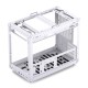 Корпус без блока питания/ Case JONSBO C6 MAX Handle, Mini-Tower, TG, no fan, 1xUSB-A 3.0 + 1xUSB-C 3.1, mATX, mITX White