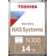 Жесткий диск/ HDD Toshiba SATA3 14Tb 3.5" 7200 NAS 256Mb (N300)