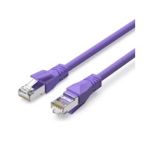 Патч-корд Vention прямой SFTP cat.6A, RJ45 - 0,3м. Фиолетовый