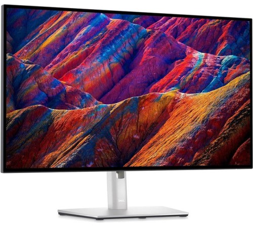 Монитор Dell 27"    U2723QE S/BK ( IPS; 16:9; 400 cd/m2; 2000:1; 5 ms; 3840x2160x60Hz; 178/178; 1.07 bill; HDMI;DP;DPout;3xUSB-C;5xUSB;RJ45;HAS;Tilt;Swiv;Pivot;VESA)